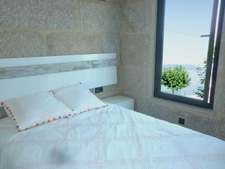 Piso Con Vistas A 30M Playa Alojamientos Vacay Bueu Eksteriør bilde